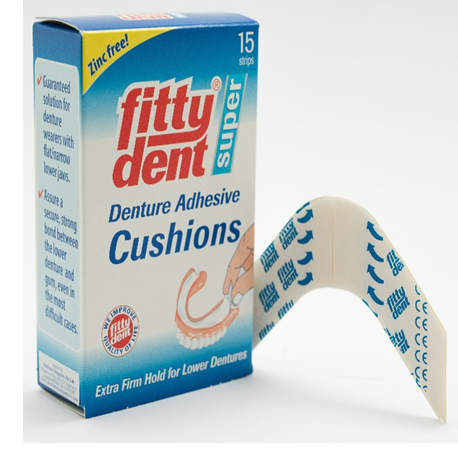 Fittydent Adhesive Cushion ( X8 Packs )